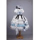 Hinana Queena Alice In Dreamland Tea Party Top and Skirt Sets(Reservation/Full Payment Without Shipping)